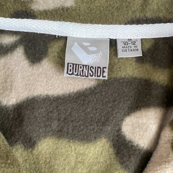 NWT Kids Camo Vintage Fleece 1/4 Zip Pullover - Picture 5 of 8